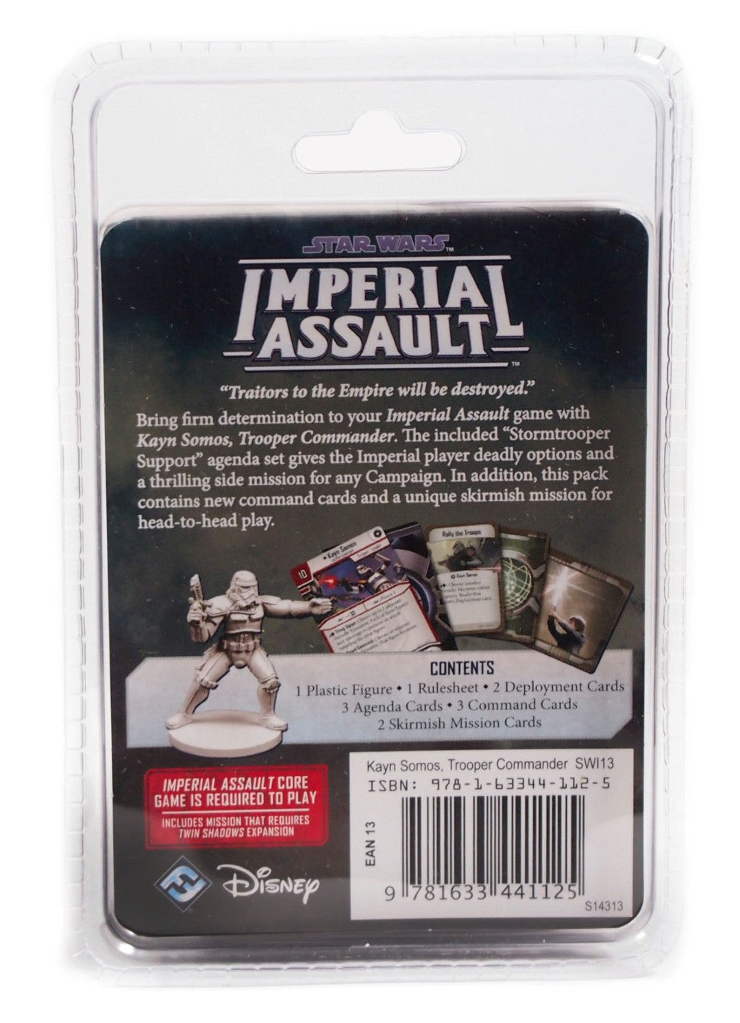 Imperial Assault - Kayn Somos Villain Pack
