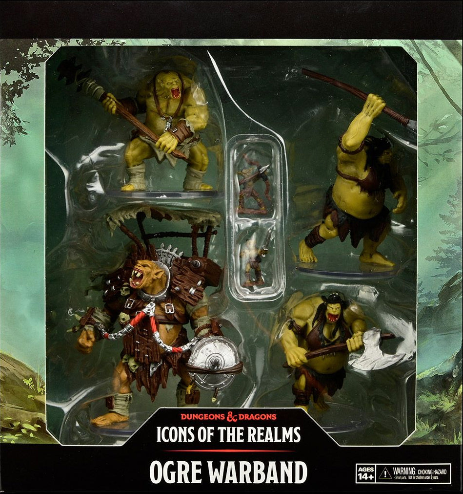 D&D Icons of the Realms Ogre Warband