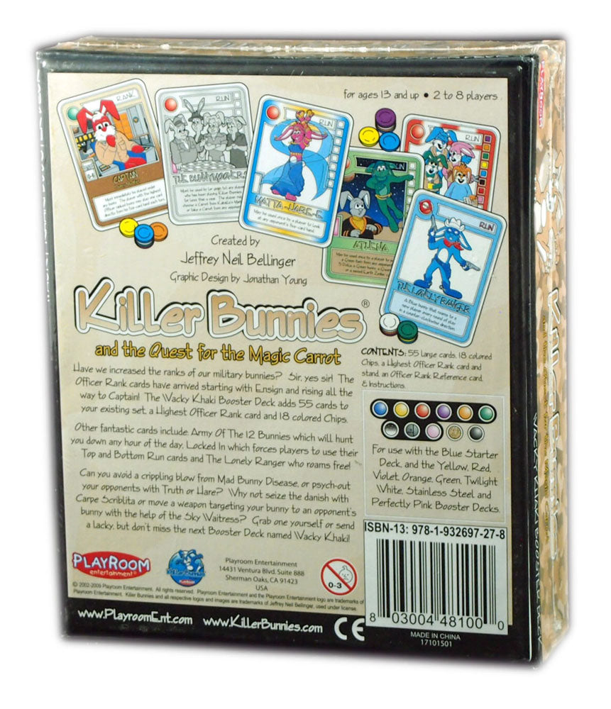 Killer Bunnies: Khaki Booster Deck