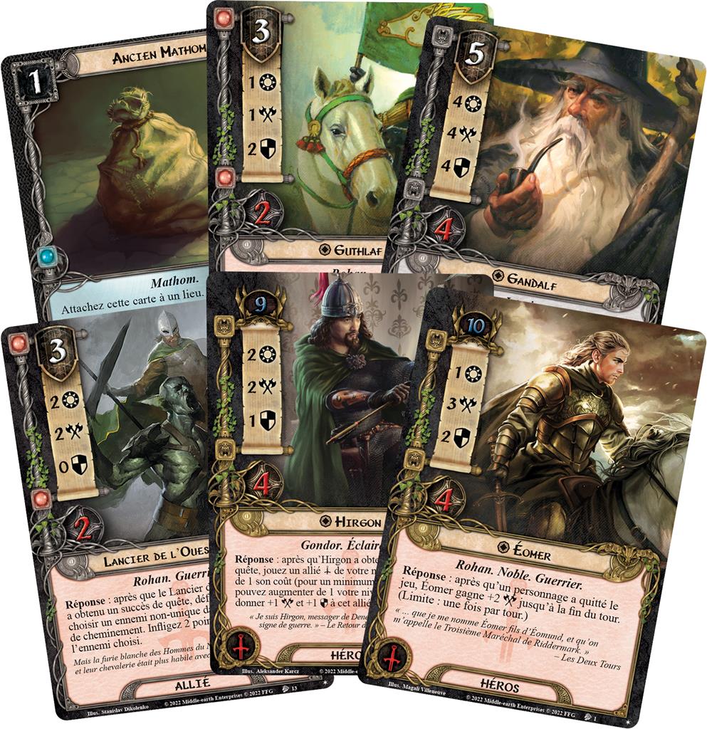 Seigneur des Anneaux JCE - Les Cavaliers du Rohan Deck de Démarrage (FR)