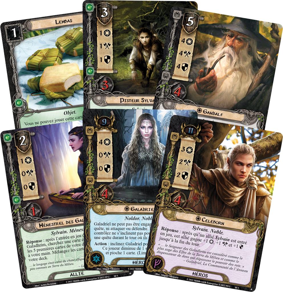 Seigneur des Anneaux JCE - Les Elfes de la Lorien Deck de Démarrage (FR)