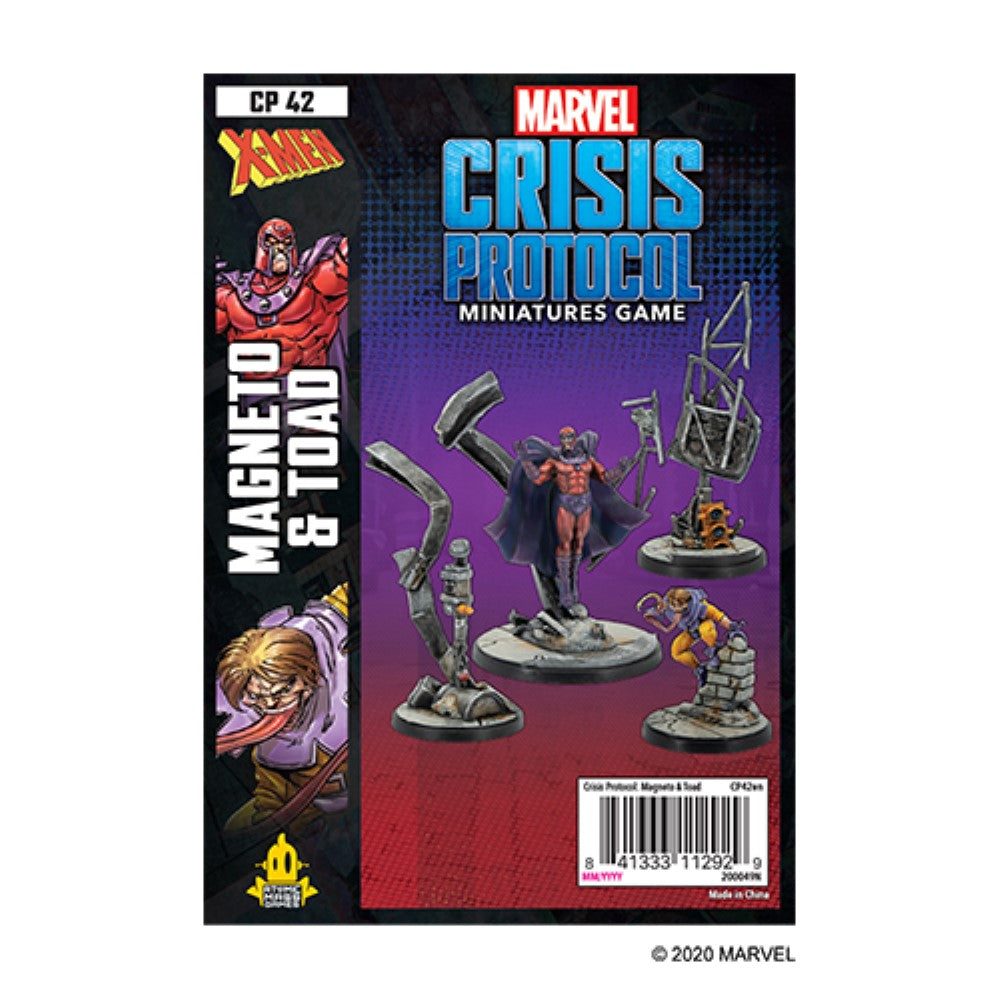 Marvel Crisis Protocol Magneto & Toad Character Pack