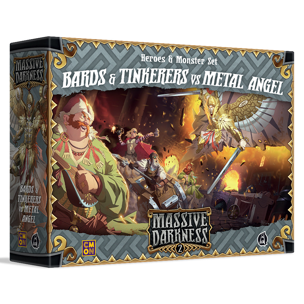 Massive Darkness 2: Bards and Tinkerers Vs Metal Angel Expansion (EN)