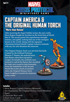 Marvel Crisis Protocol Captain America & The Original Human Torch Character Pack