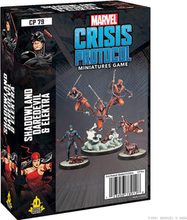Marvel Crisis Protocol Shadowland, Daredevil & Elektra Character Pack