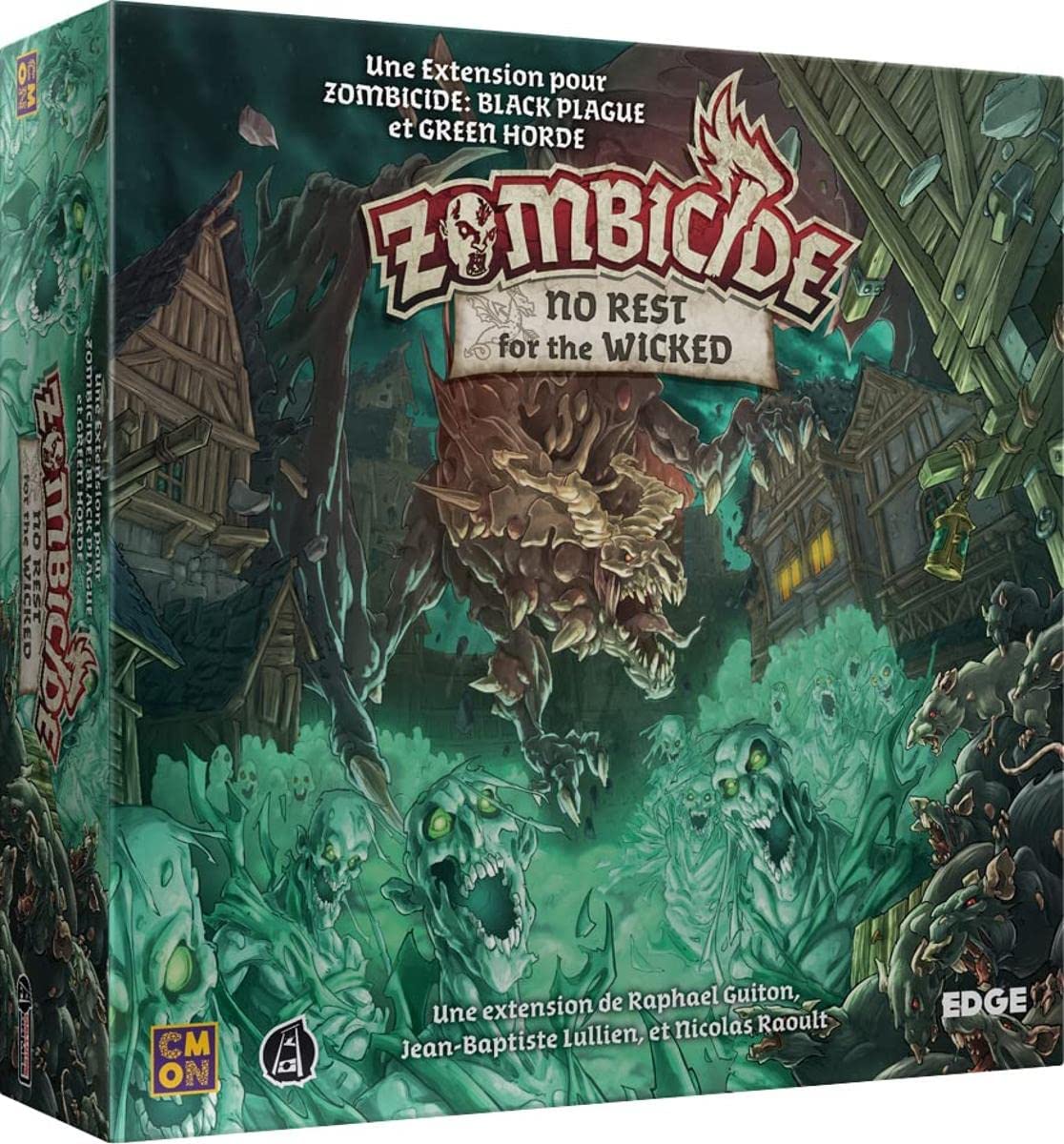 Zombicide Black Plague: No Rest for the Wicked (FR)