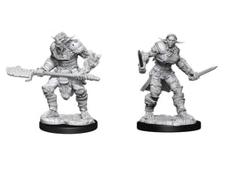 Nolzur's Unpainted D&D Miniatures Bugbear Barbarian & Rogue Wave 15