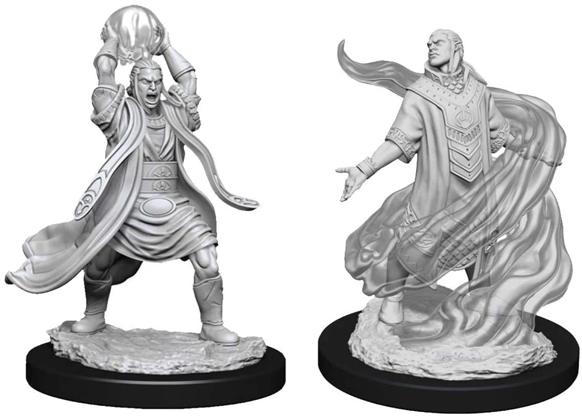 Nolzur's Unpainted D&D Miniatures Elf Sorcerer (Male) W11