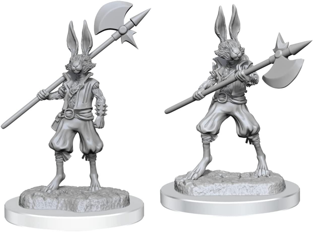 Nolzur's Figurines D&D Non Peinte - Harengon Brigands W18