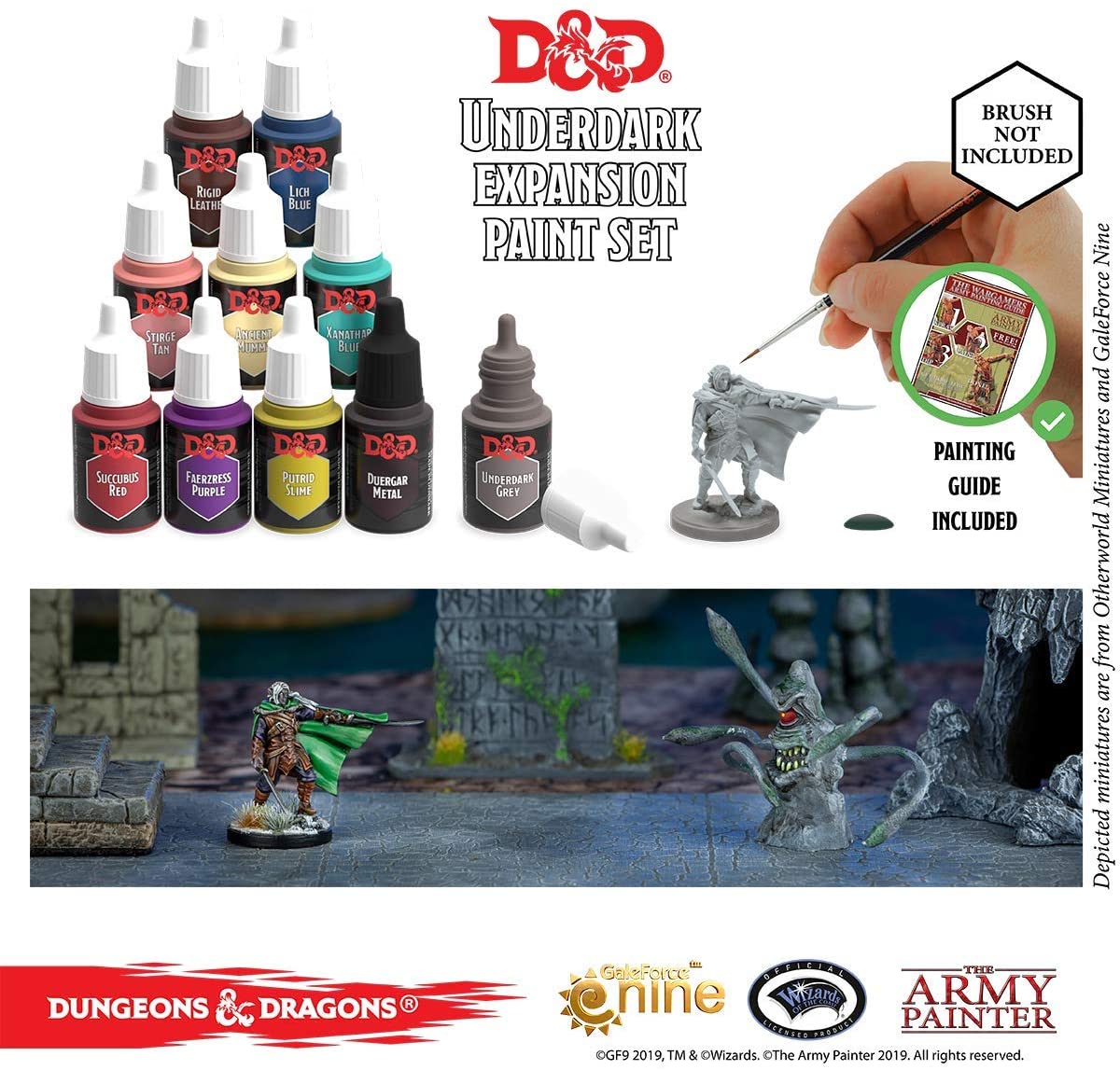 The Army Painter Nolzur's Marvelous Pigments Underdark Paint Set