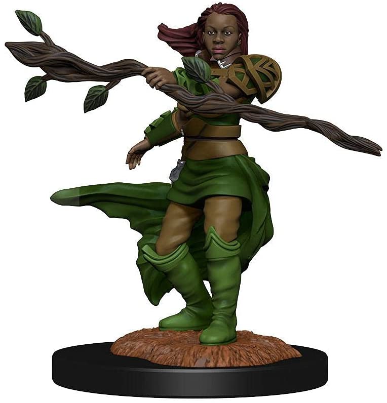Nolzur's Unpainted D&D Miniatures Human Druid (female) W14