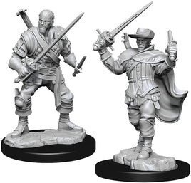 Nolzur's Unpainted D&D Miniatures Human Bard (Male) W15