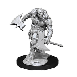 Nolzur's Unpainted D&D Miniatures Warforged Barbarian Wave 14