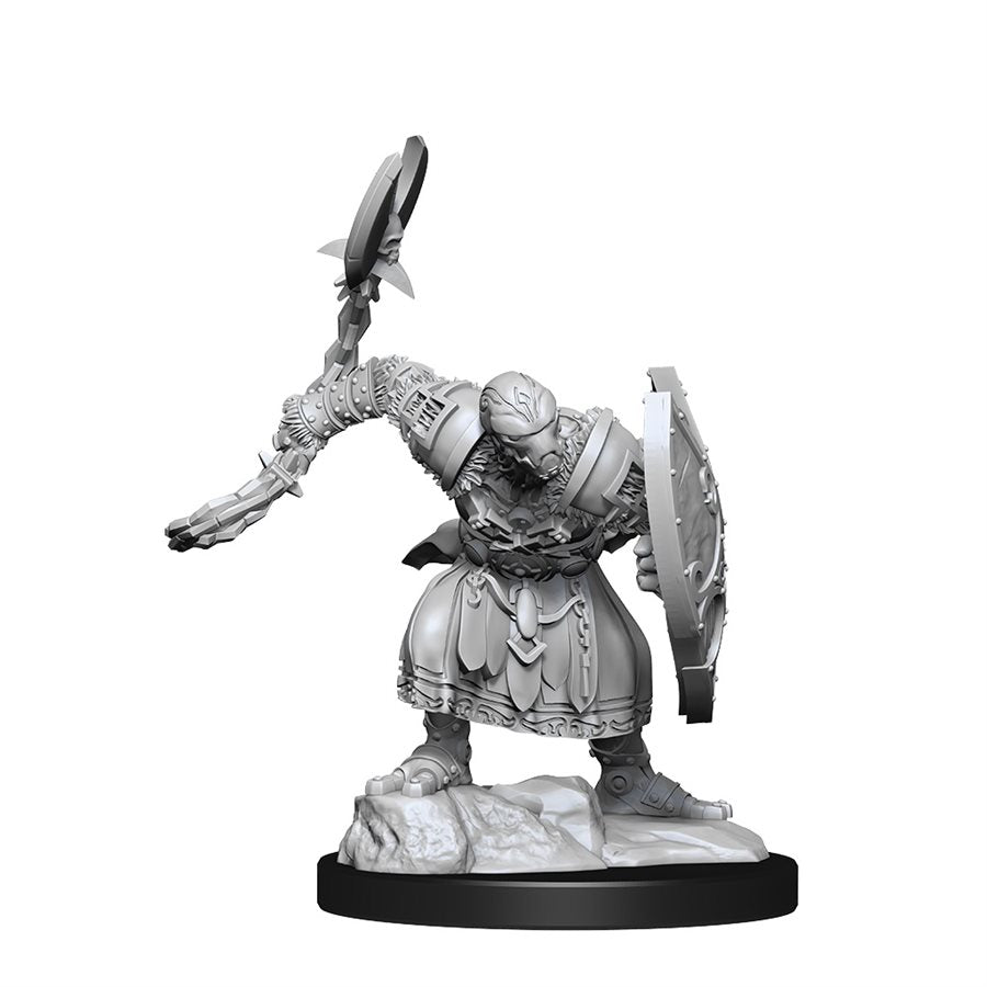 Nolzur's Unpainted D&D Miniatures Warforged Barbarian Wave 14