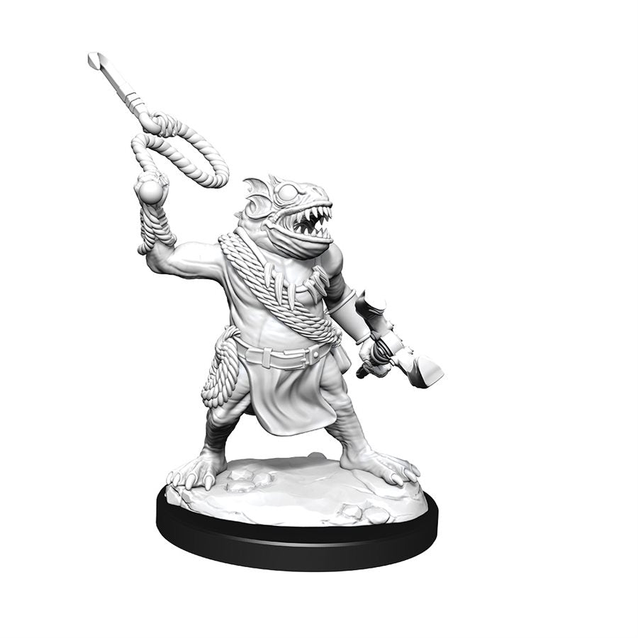 Nolzur's Unpainted D&D Miniatures Kuo-Toa & Kuo-Toa Whip Wave 14