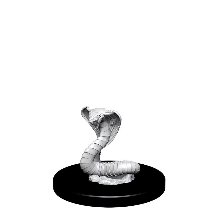 Nolzur's Unpainted D&D Miniatures Iron Cobra & Iron Defender Wave 14