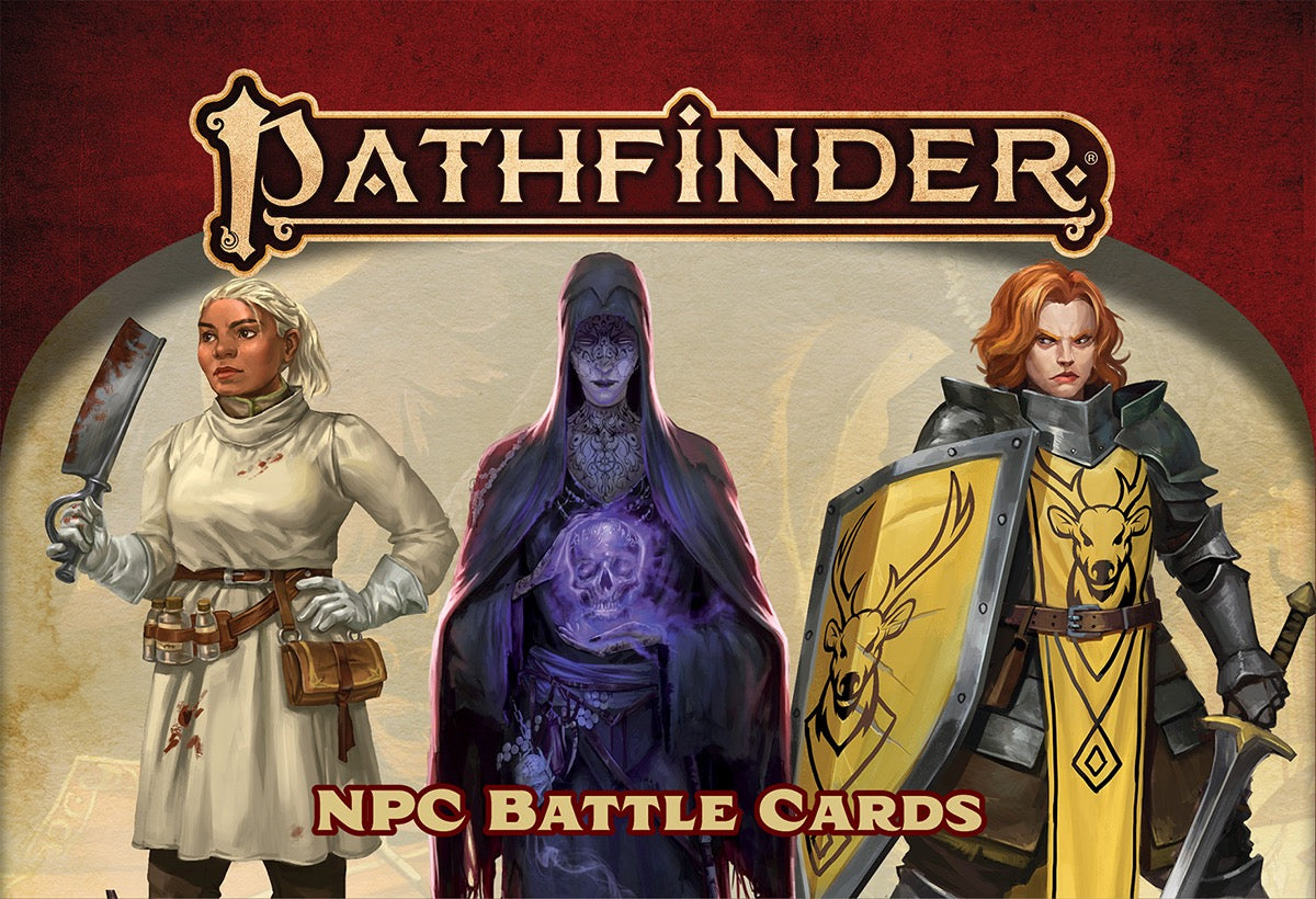 Pathfinder 2e Edition: NPC Battle Cards (EN)