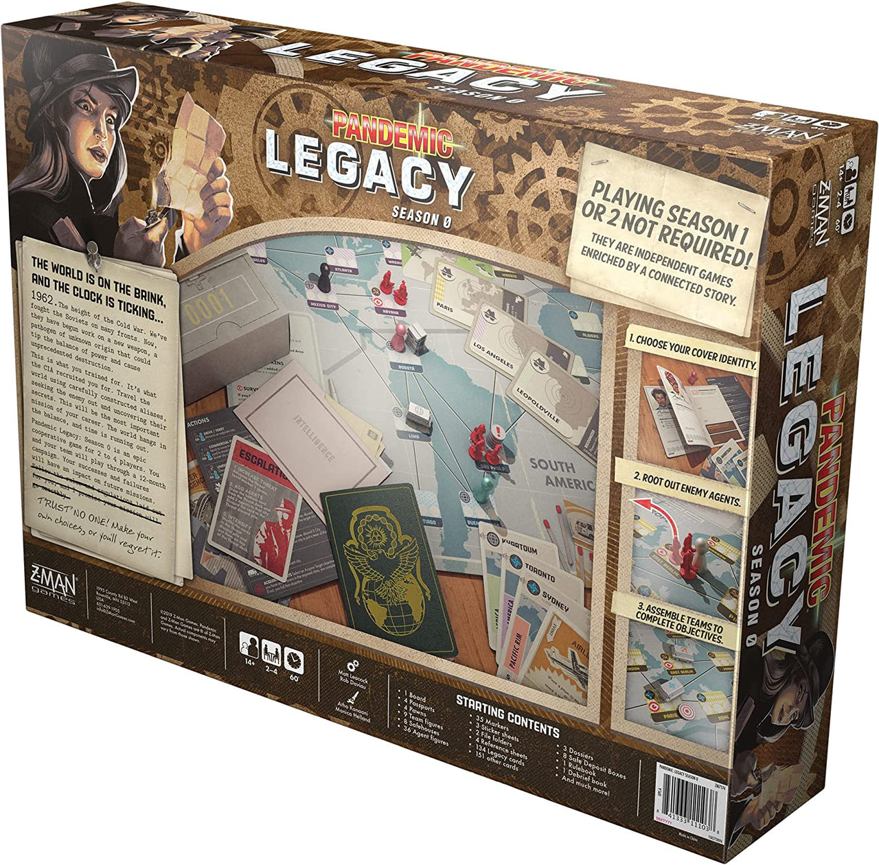 Pandemic Legacy - Saison 0 (EN)
