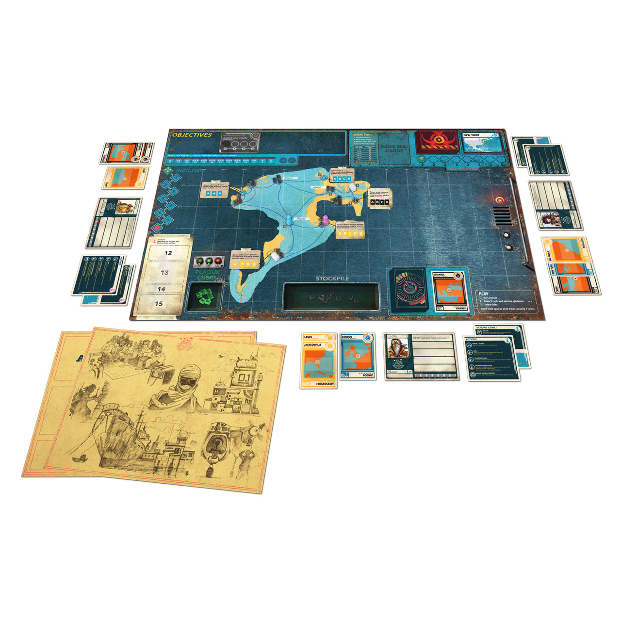 Pandemic Legacy: Season 2 Yellow Edition