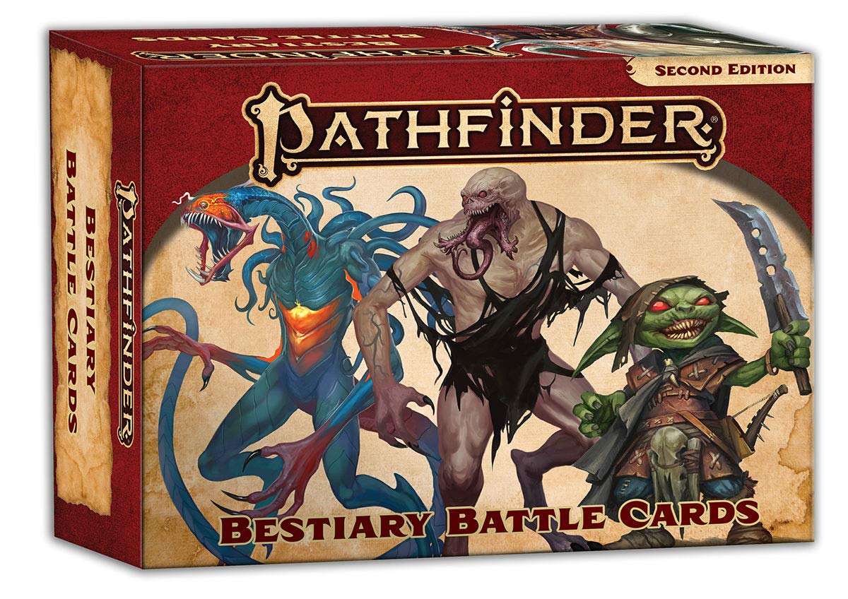 Pathfinder 2e Edition: Bestiary Battle Cards (English)