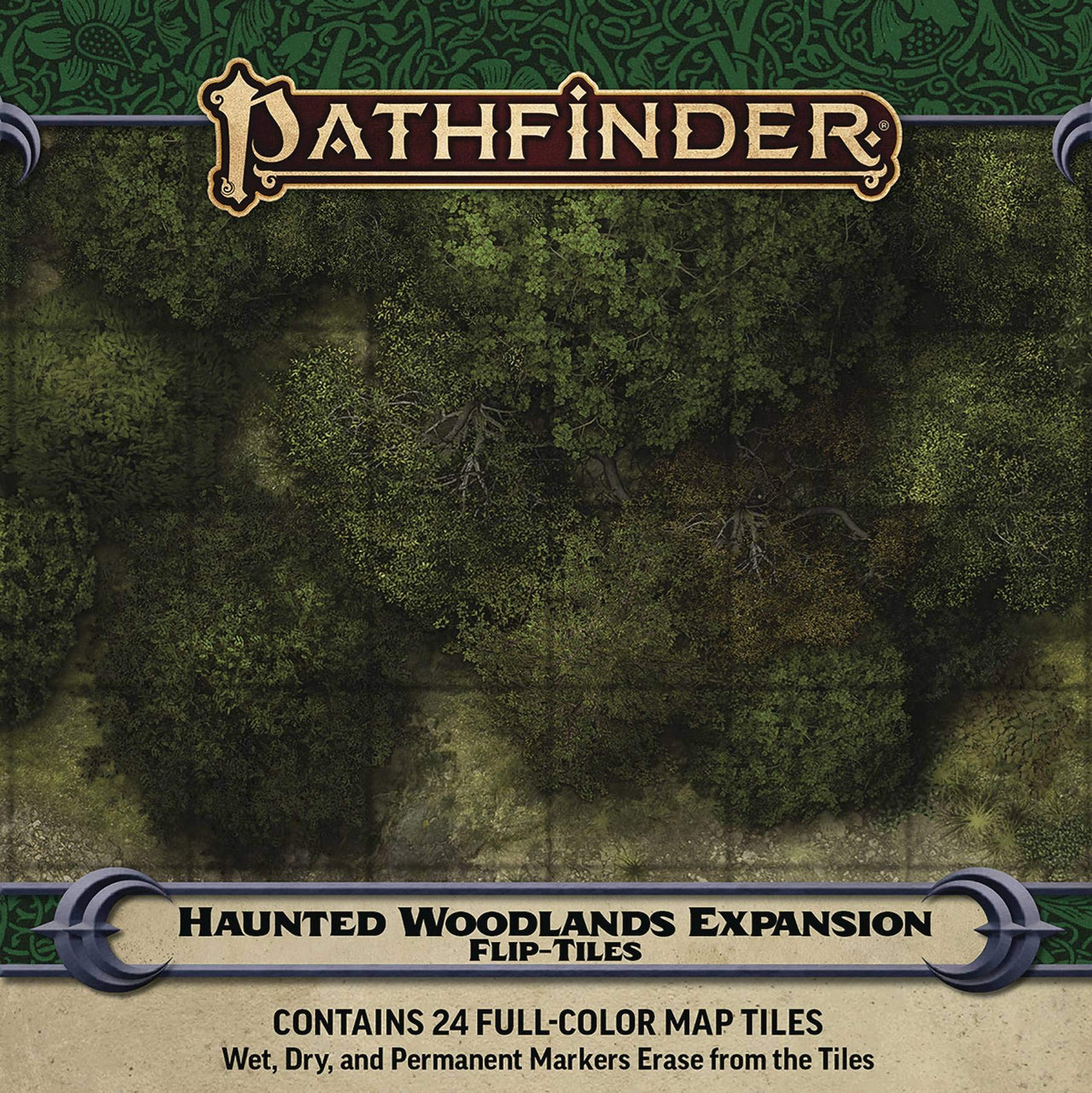 Pathfinder Flip-Tiles Haunted Woodlands Expansion