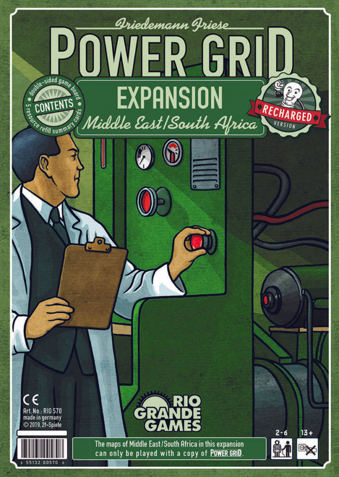Power Grid Recharged Map Expansion, Middle East / South Africa