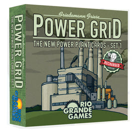Power Grid New Power Plant Cards Set 1 Recharged Version