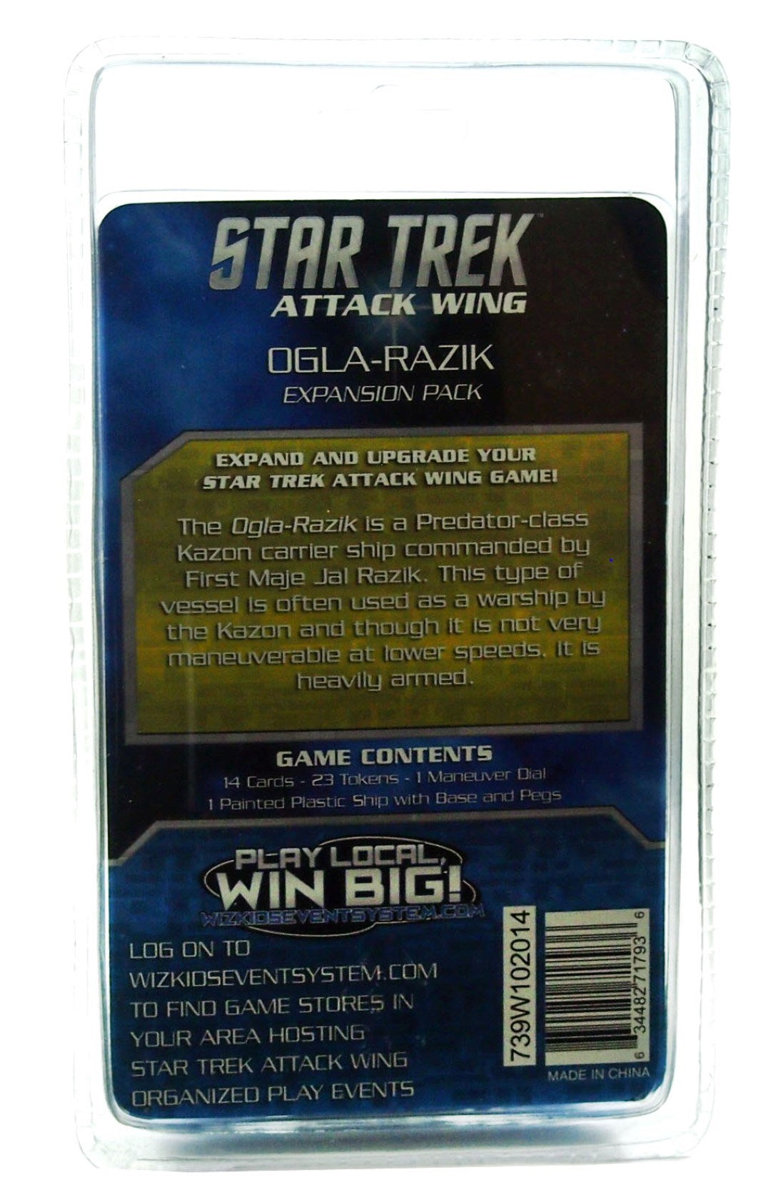 Star Trek Attak Wing - Ogla-Razik Expansion Pack