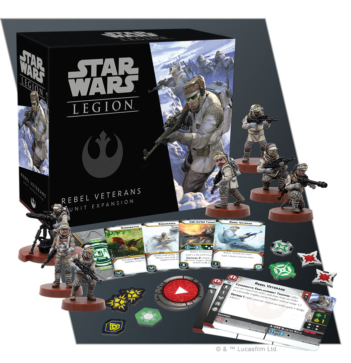 Star Wars Legion Rebel Veterans Unit Expansion