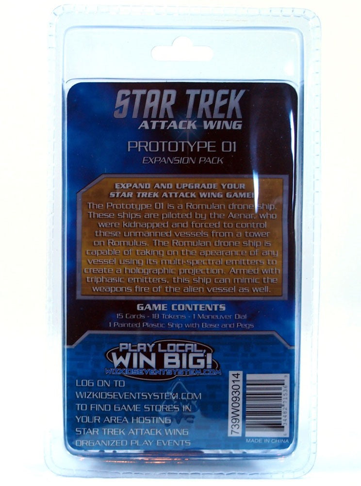 Star Trek Attack Wing - Prototype 01 Expansion Pack