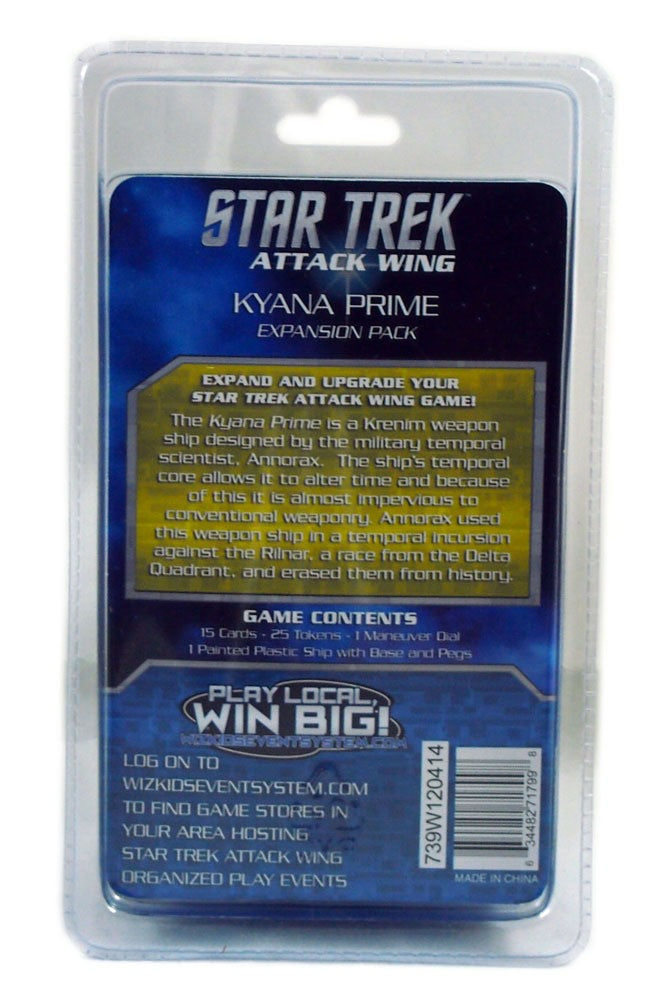 Star Trek Attack Wing - Krenim Timeship Kyana Prime Expansion Pack