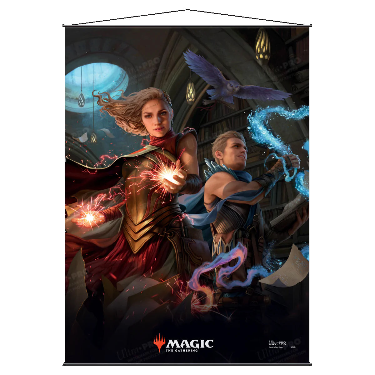 Magic the Gathering Strixhaven Will and Rowan Wall Scroll