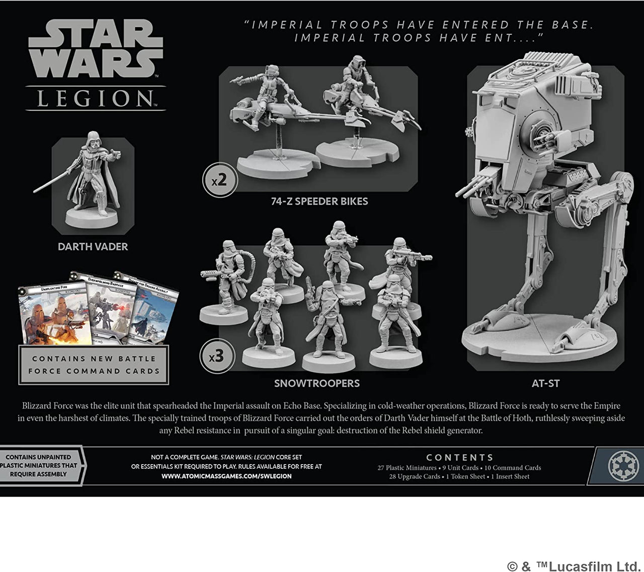 Star Wars Legion Blizzard Force Battle Force Starter Set (EN)