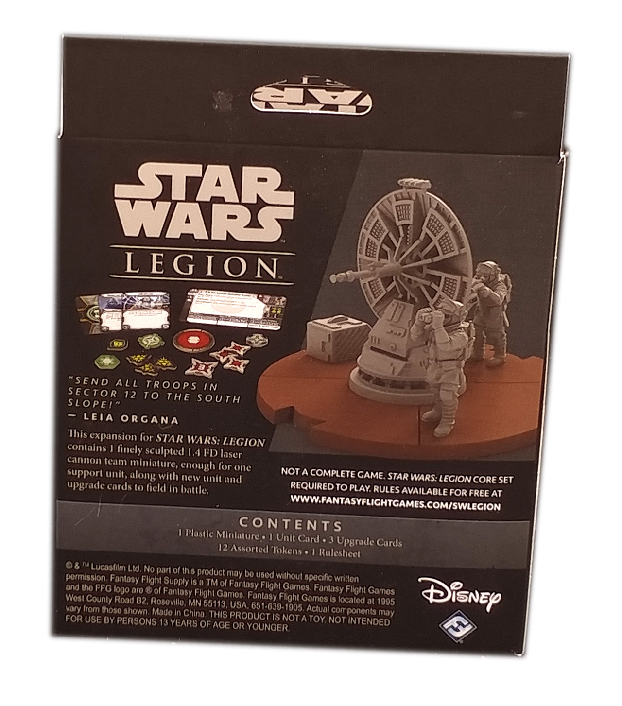 Star Wars Legion 1.4 FD Laser Cannon Team Unit Expansion