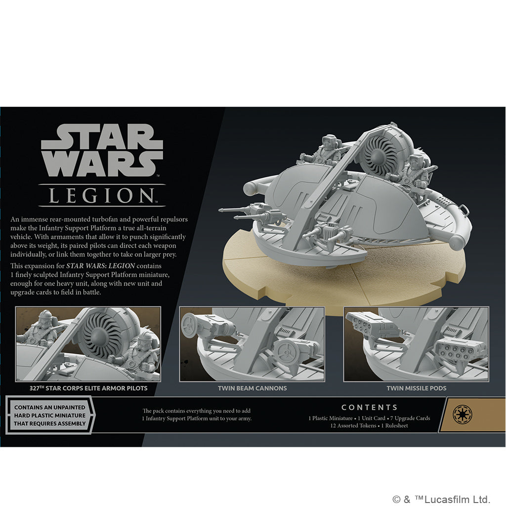 Star Wars Legion Infantry Support Platform Unit Expansion