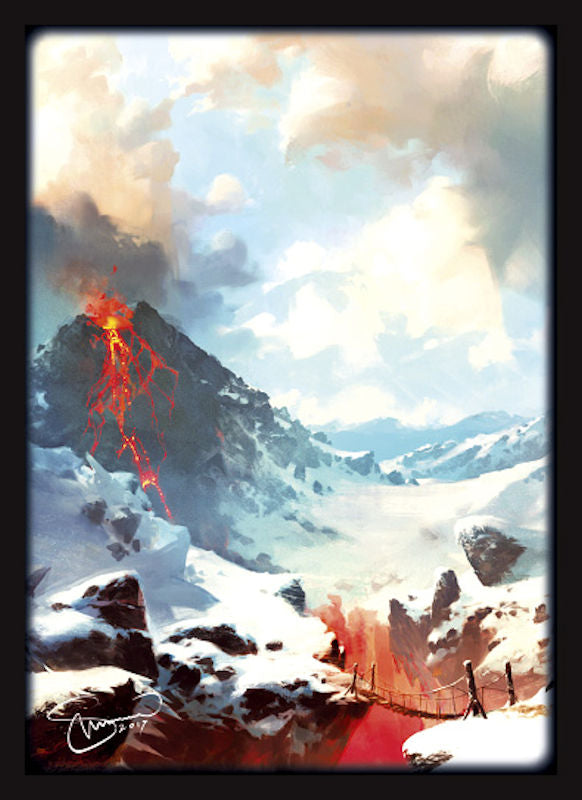 Standard Deck Protector, Lands 2018, Mountains (50)