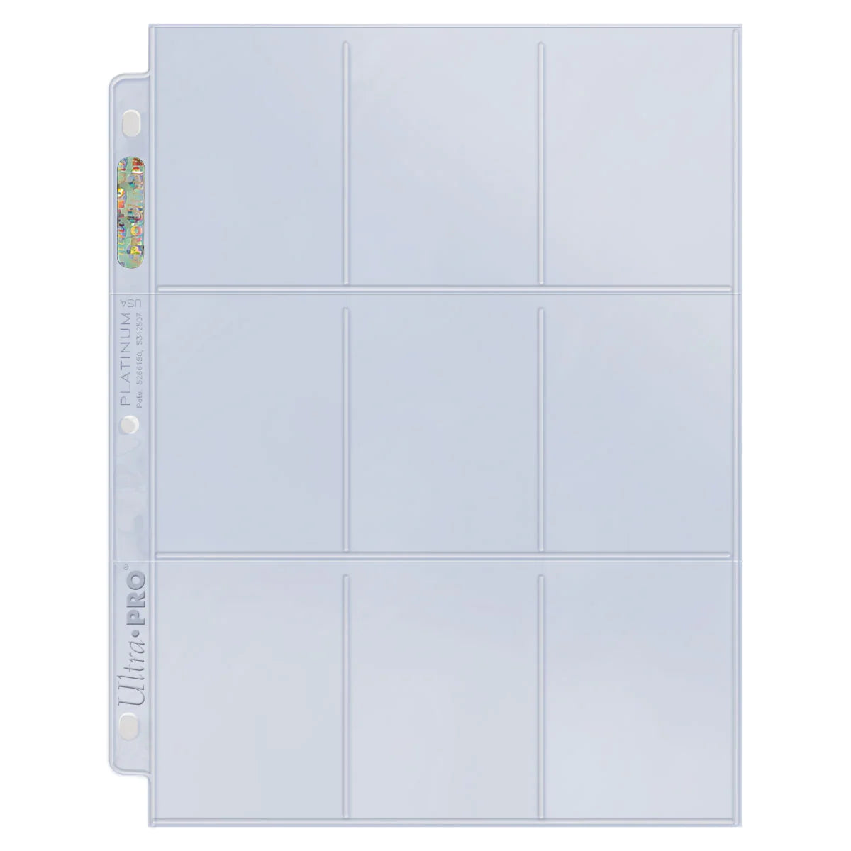 9-pocket Trading Card Pages- Platinum Series (25 Pages)