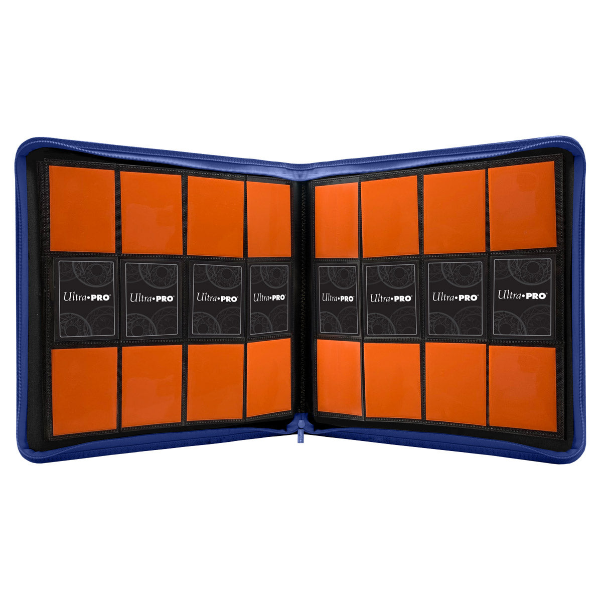 Vivid 12-Pocket Zippered PRO-Binder Blue