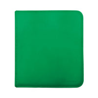 Vivid 12-Pocket Zippered PRO-Binder Green