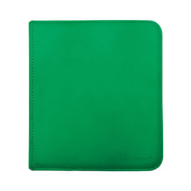 Vivid 12-Pocket Zippered PRO-Binder Green