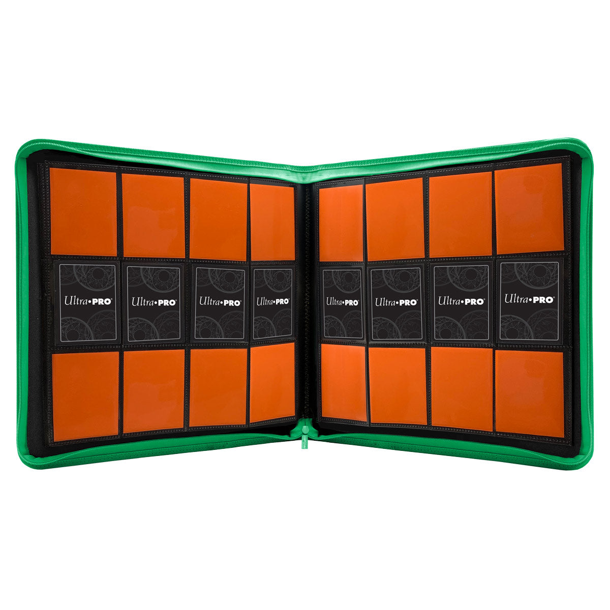 Classeur PRO Vivid à 12 poches avec Fermeture Éclair - Vert