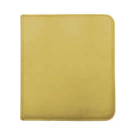 Vivid 12-Pocket Zippered PRO-Binder Yellow
