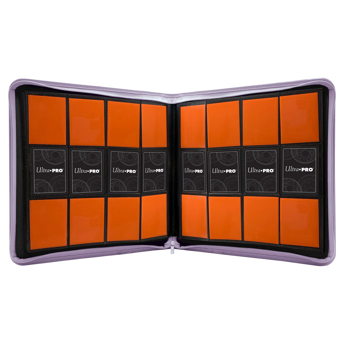 Vivid 12-Pocket Zippered PRO-Binder Purple