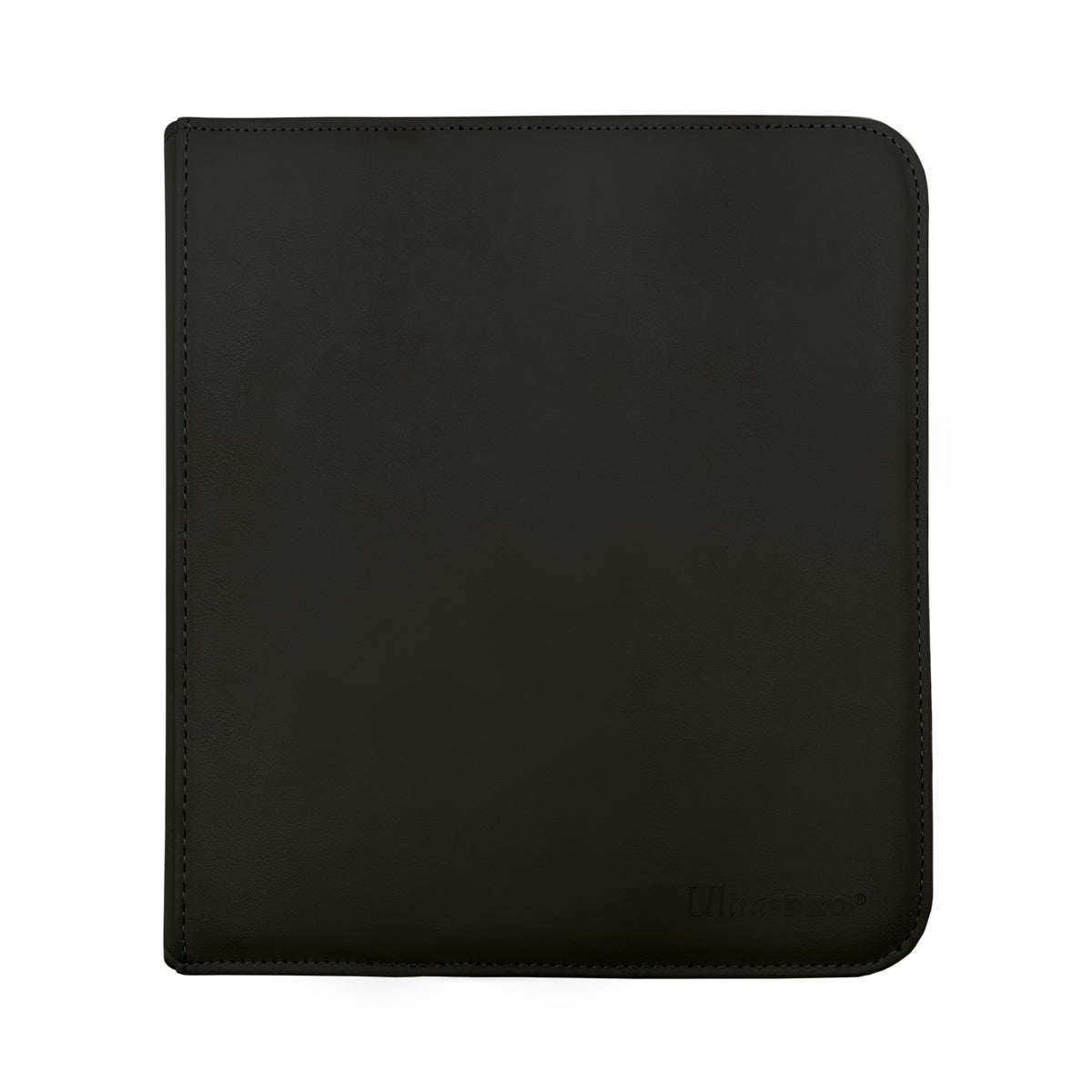 Cartable-Pro à fermeture éclair de 12 pochettes Vivid Noir