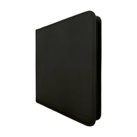 Vivid 12-Pocket Zippered PRO-Binder Black