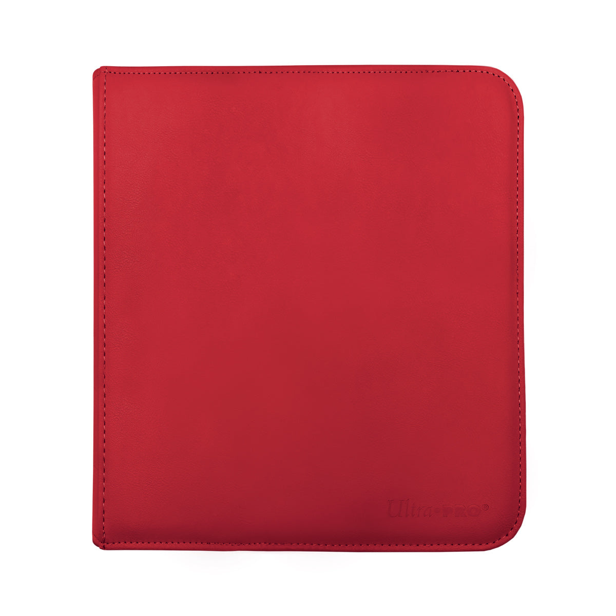 Cartable-Pro à Fermeture Éclair à 12 Pochettes Vivid Rouge