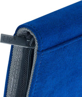 Vivid Deluxe 9-Pocket Zippered PRO-Binder Blue