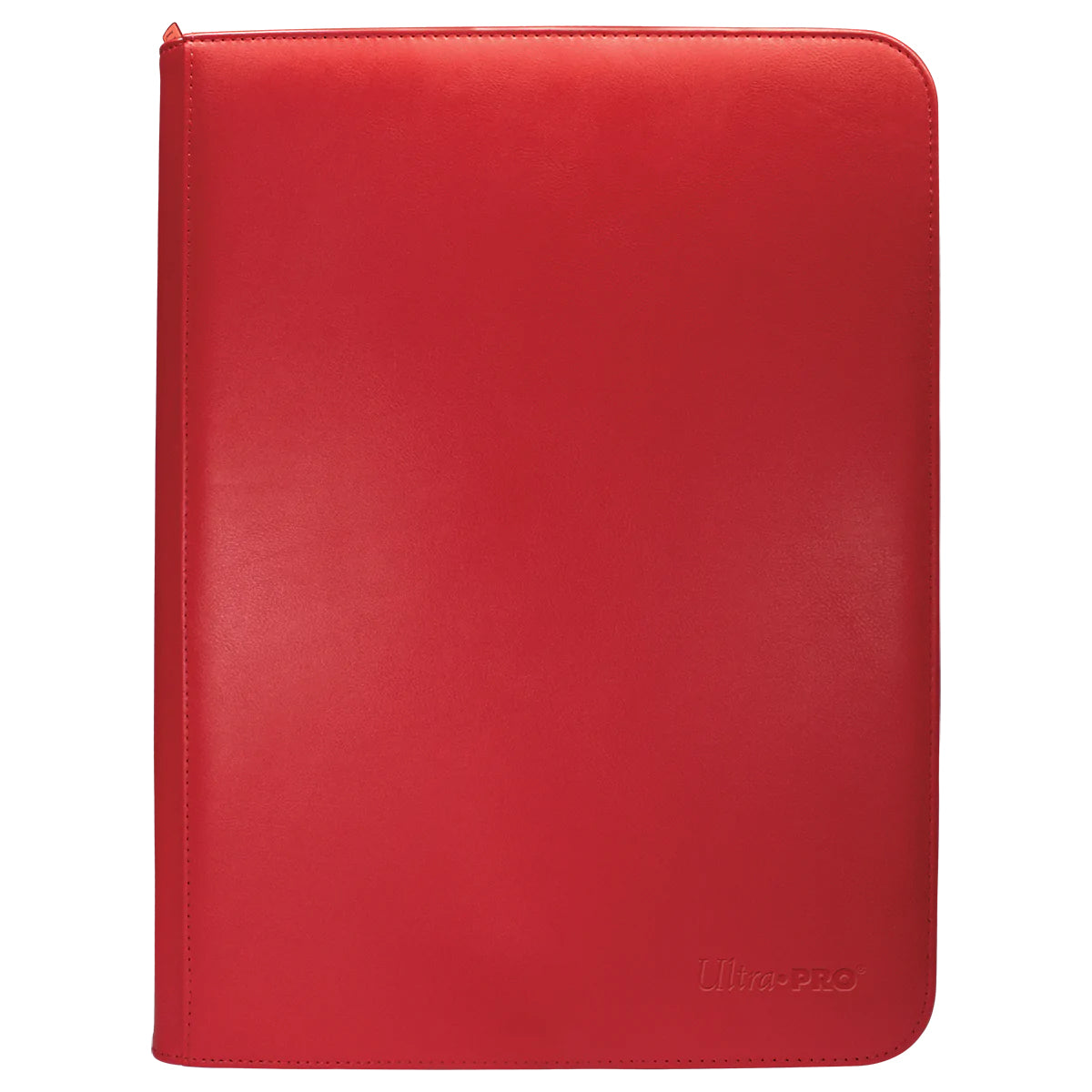 Cartable-Pro à fermeture éclair à 9 pochettes Vivid Rouge