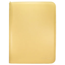 Vivid 9-Pocket Zippered PRO-Binder Yellow