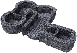 Warlock Tiles Dungeon Tiles, 1" Angles & Curves Expansion